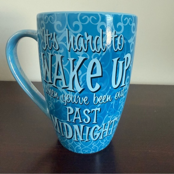 Disney Parks Cinderella Classic Blue Ceramic Coffee Mug - Picture 2 of 4